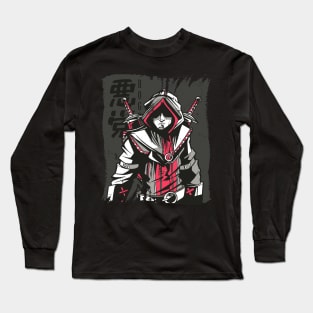 Assassin Ninja Japanese Shinobi Samurai Warrior Long Sleeve T-Shirt